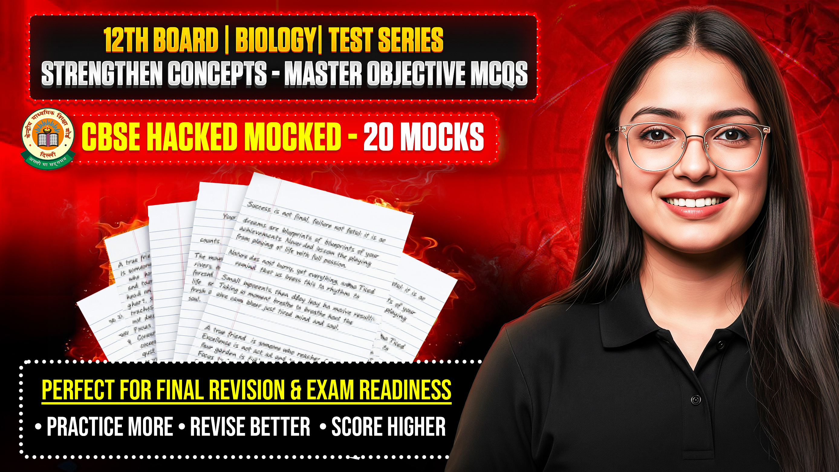 12th Board | Biology | Test Series