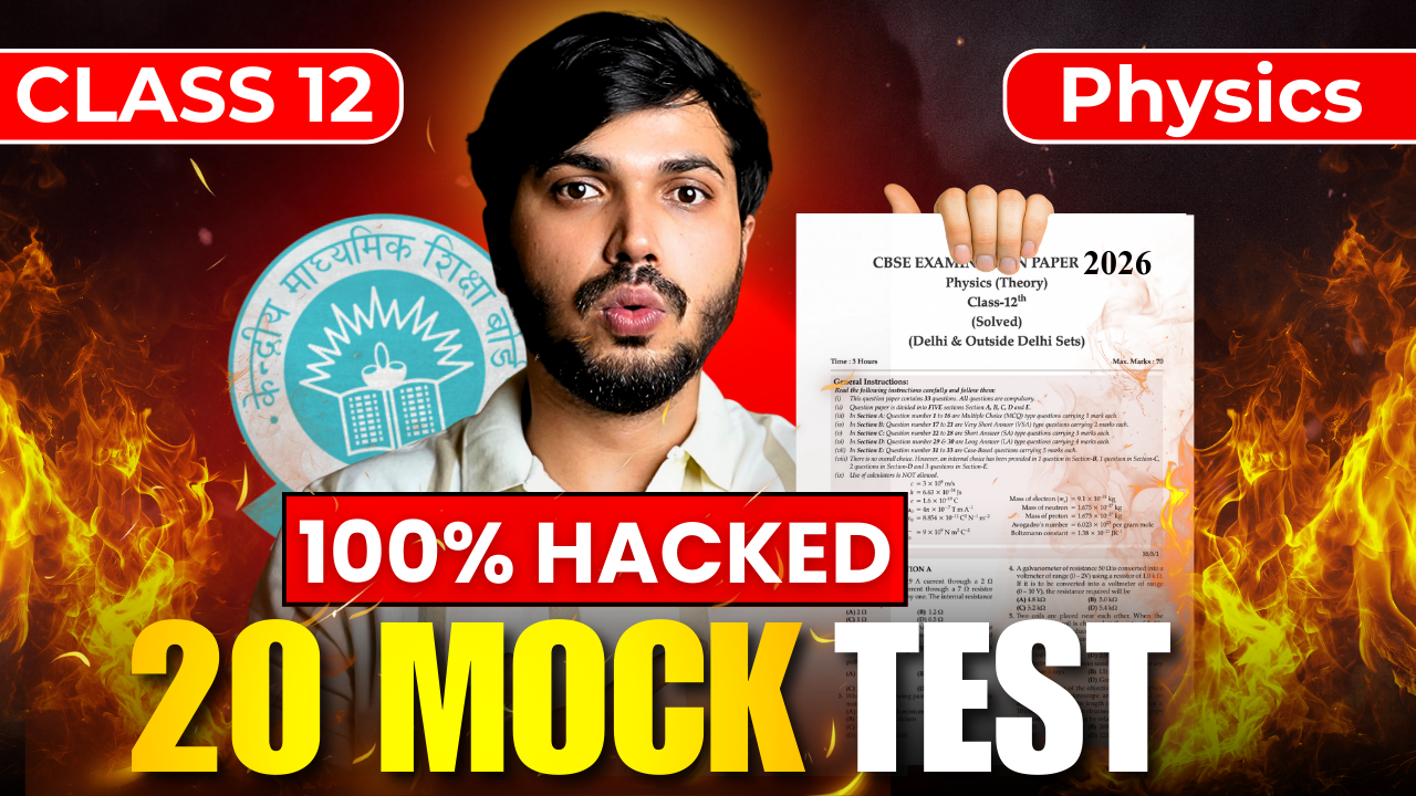 12th Board | Physics | Test Series