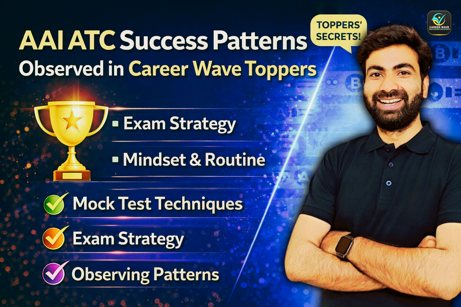 AAI ATC Success Patterns Observed in Career Wave Toppers