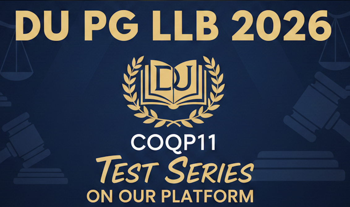 CUET PG LLB COQP11 (2026)