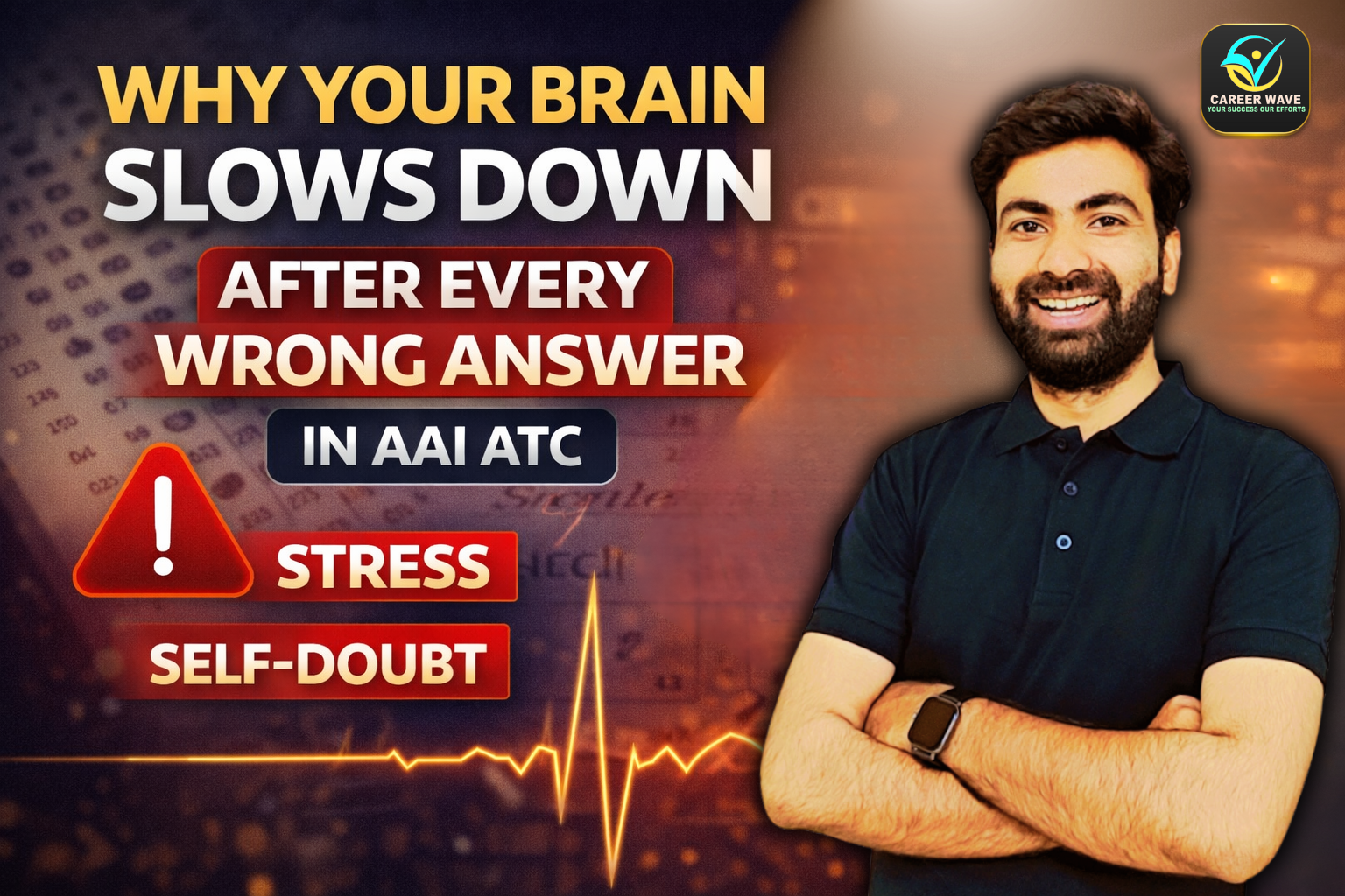 Why Your Brain Slows Down After Every Wrong Answer in AAI ATC