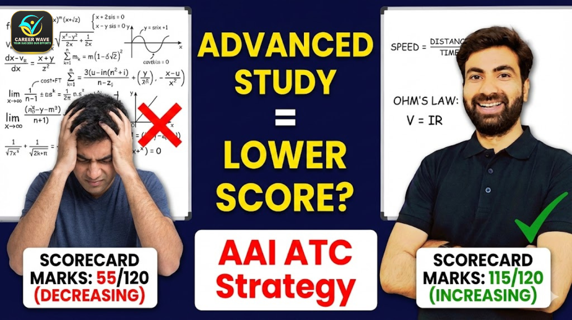 Why Studying Advanced Topics Can Reduce AAI ATC Score | Smart Strategy by Career Wave