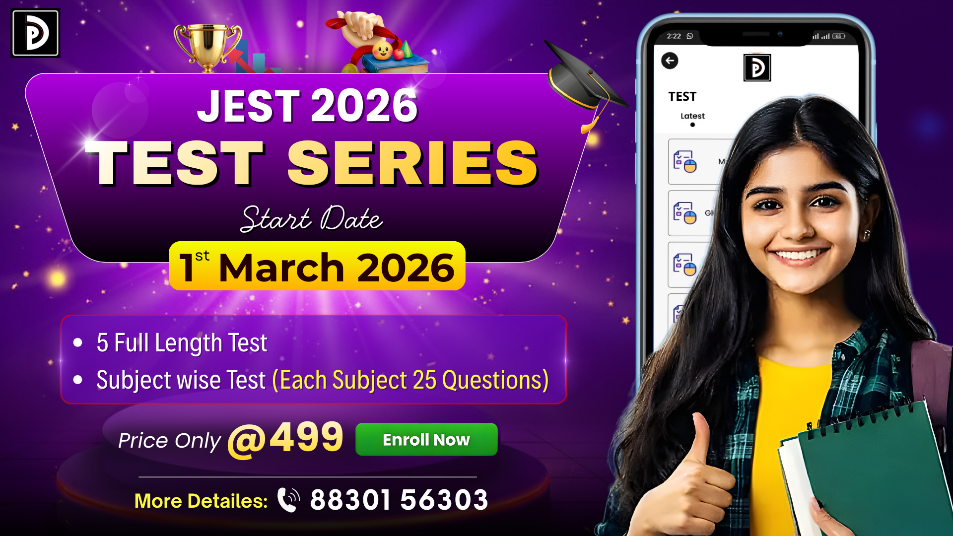 JEST 2026 Test Series