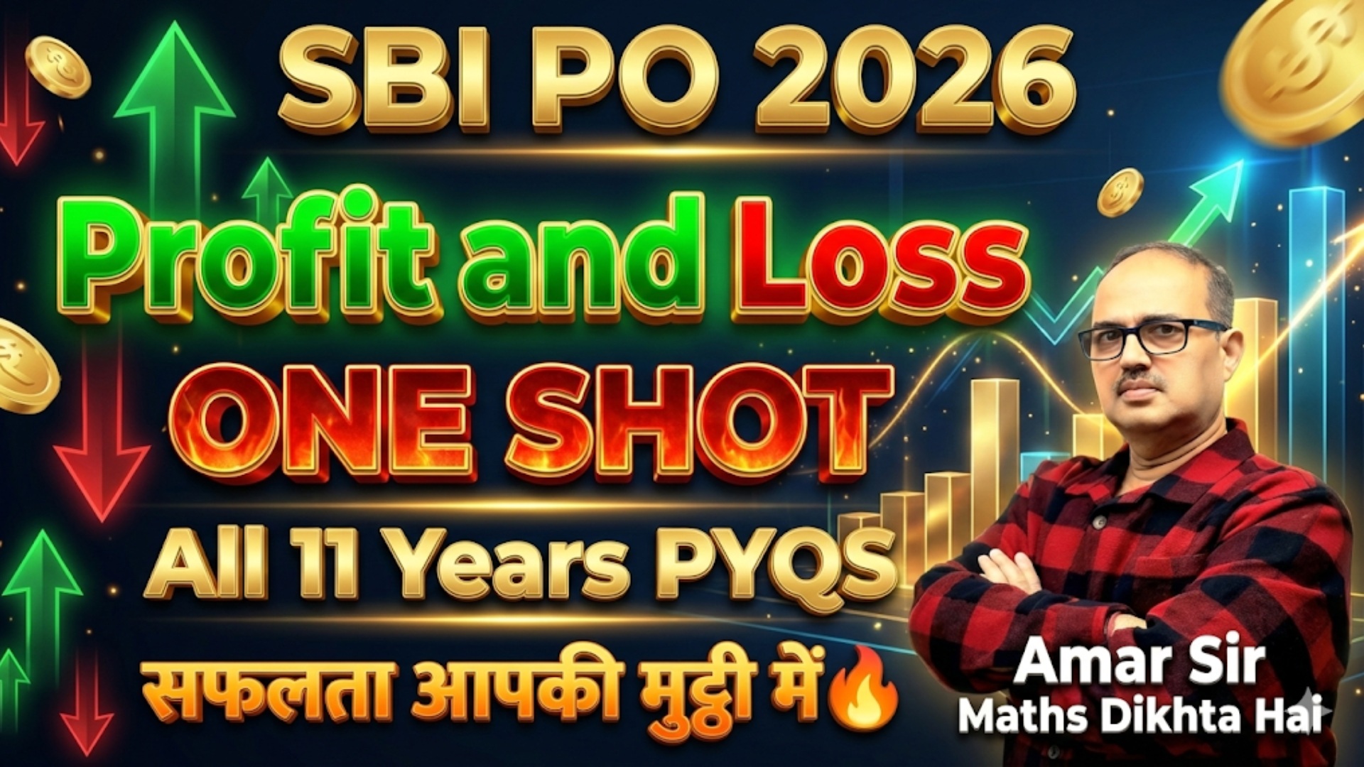 Mission SBI PO 2026 | 13 | Profit and Loss (Memory Based)
