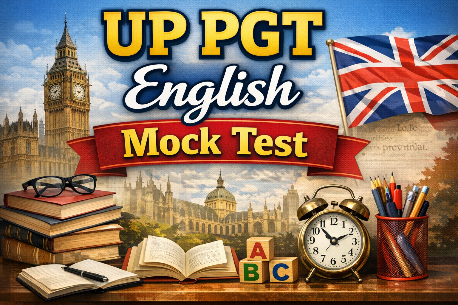 UP PGT English Mock Test