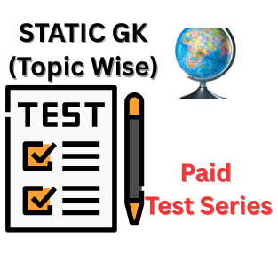 Static GK (Topic Wise)