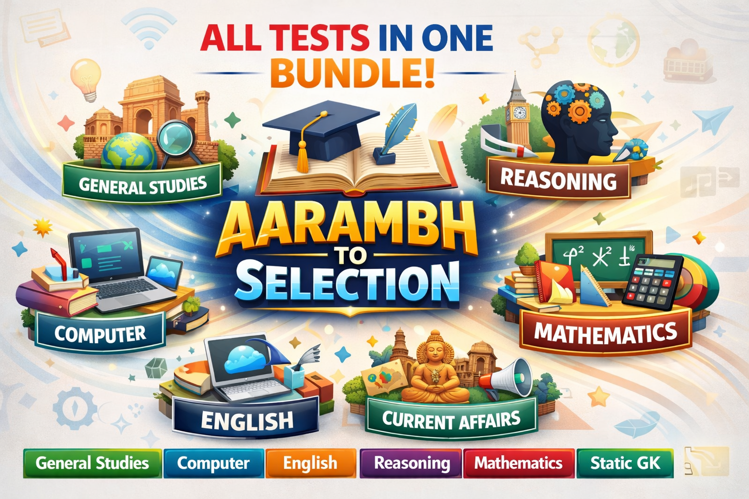 Aarambh to Selection Test Series