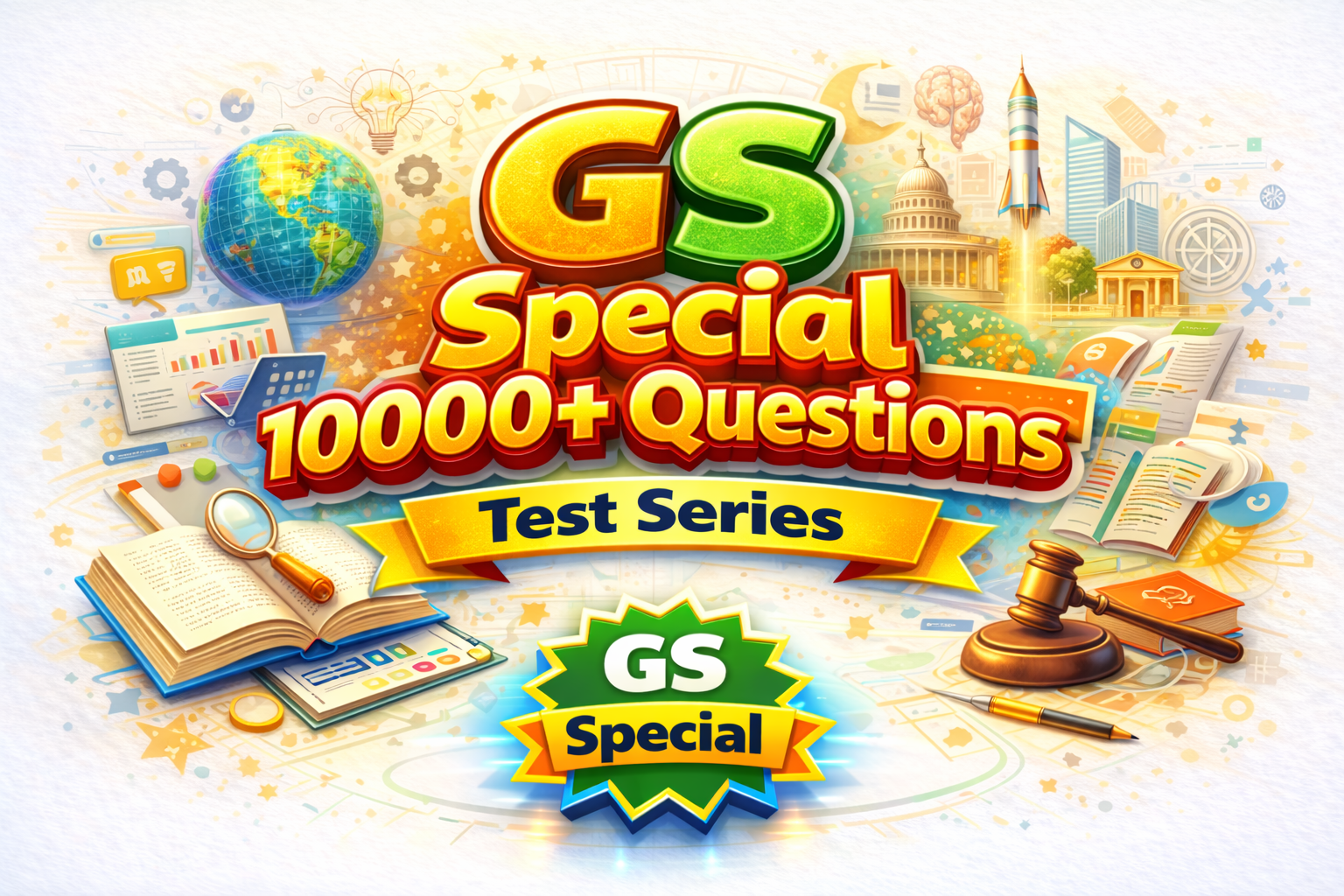GS Special 5000+ Questions Test series