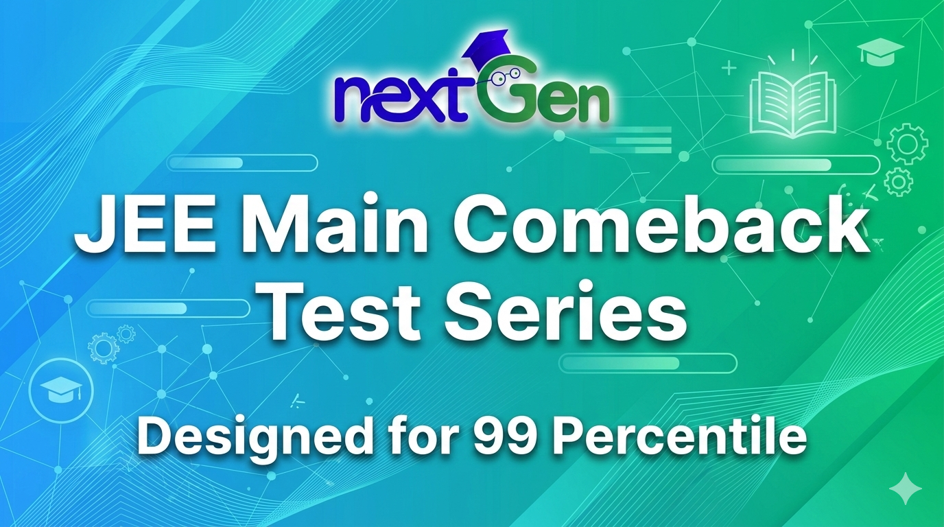 JEE Comeback Test Series (April attempt)