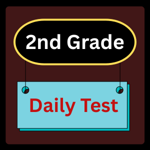 2rd Grade Daily Test