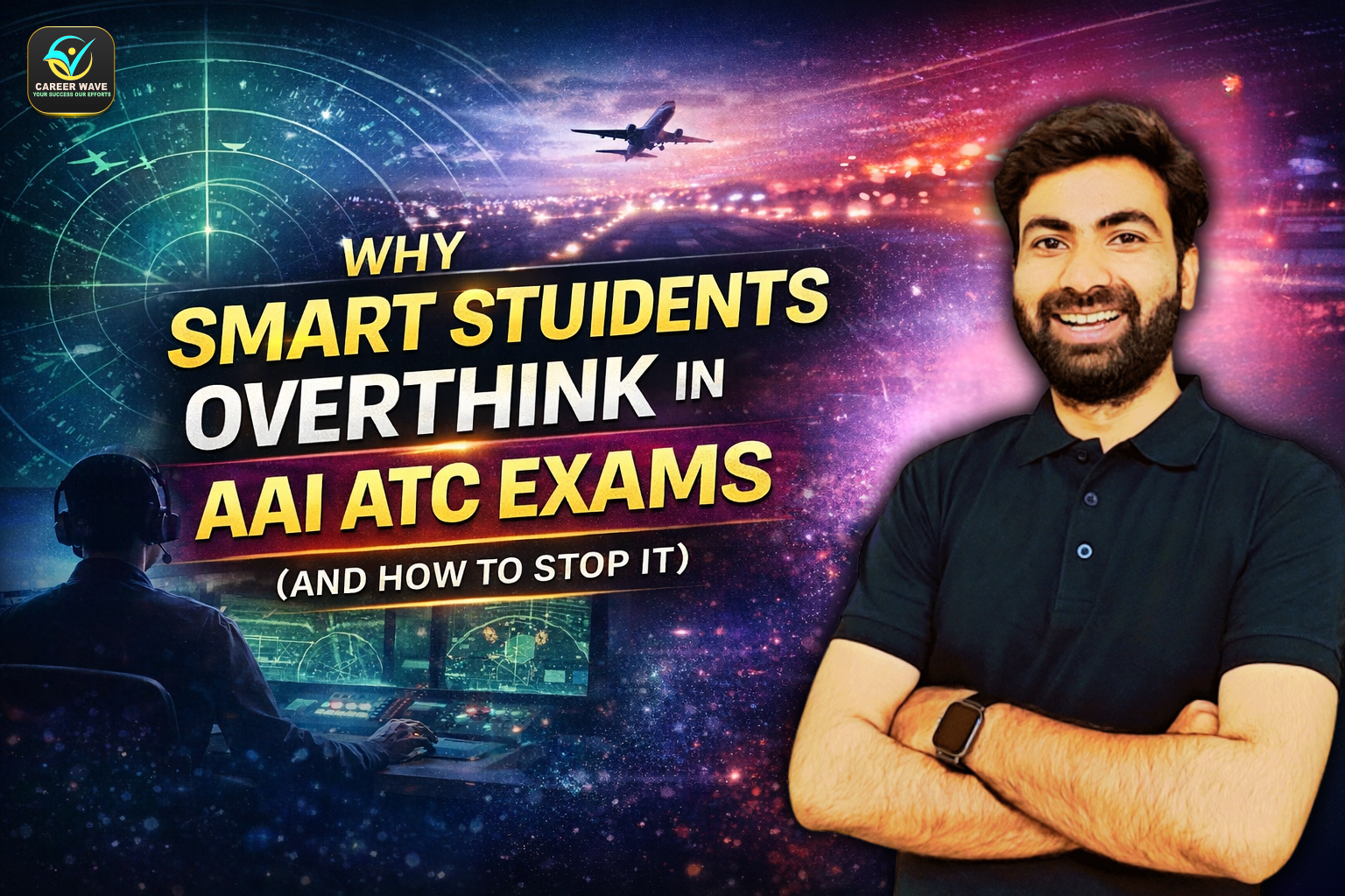 Why Smart Students Overthink in AAI ATC Exams (And How to Stop It)