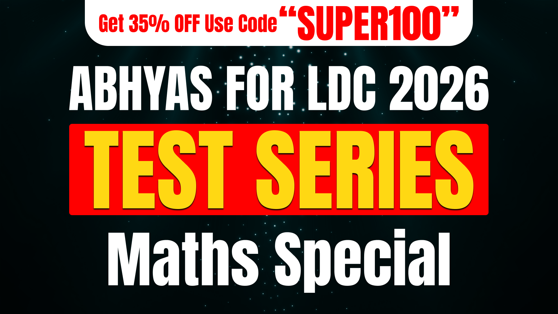 ABHYAS FOR LDC 2026 - Test Series Maths Special