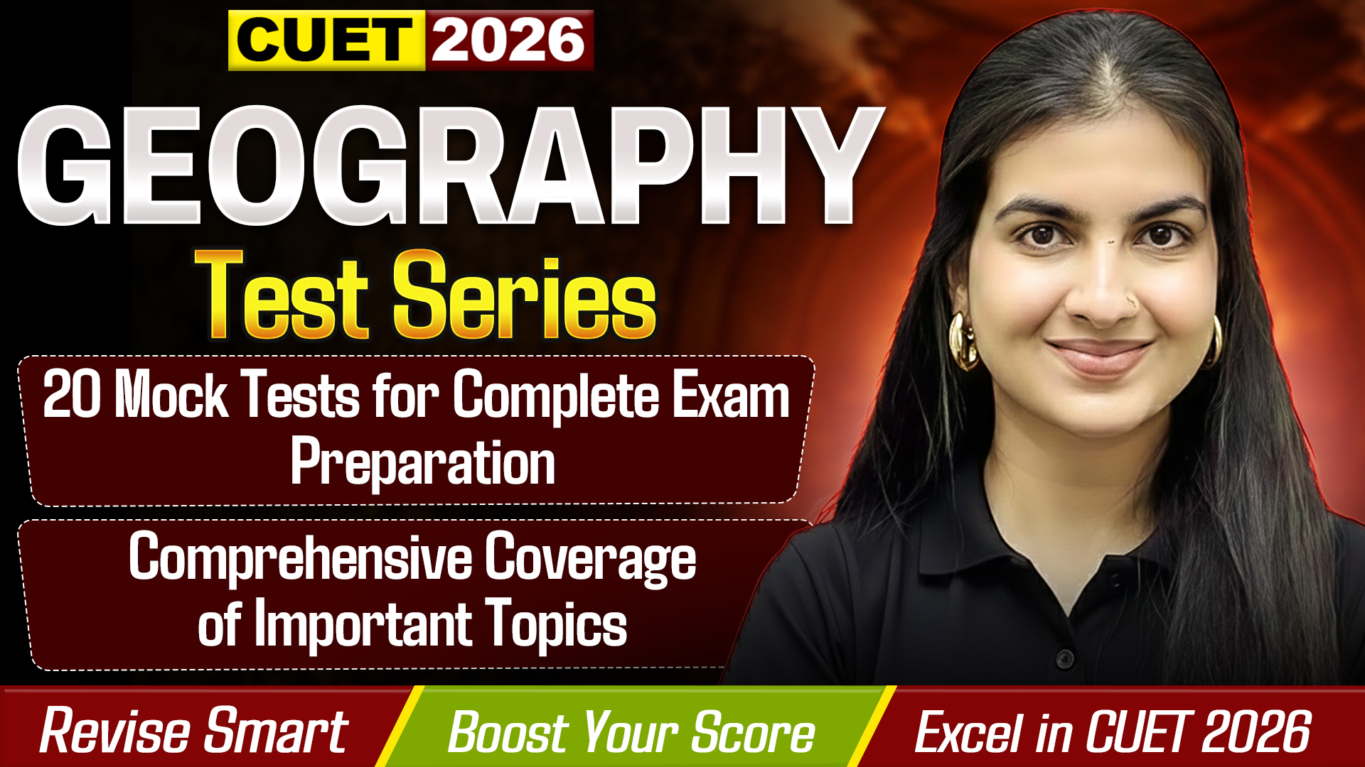 CUET 2026 Geography Test Series