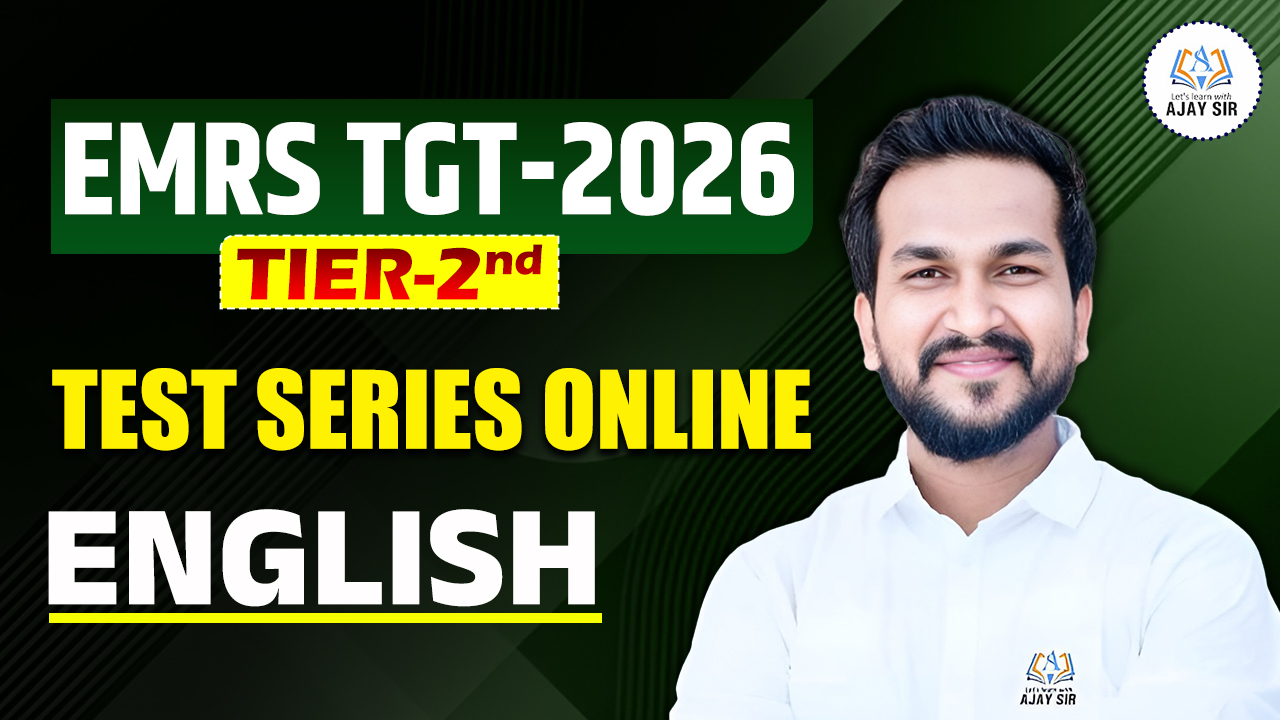 EMRS TGT ENGLISH TIER-2 [MCQ BASED]