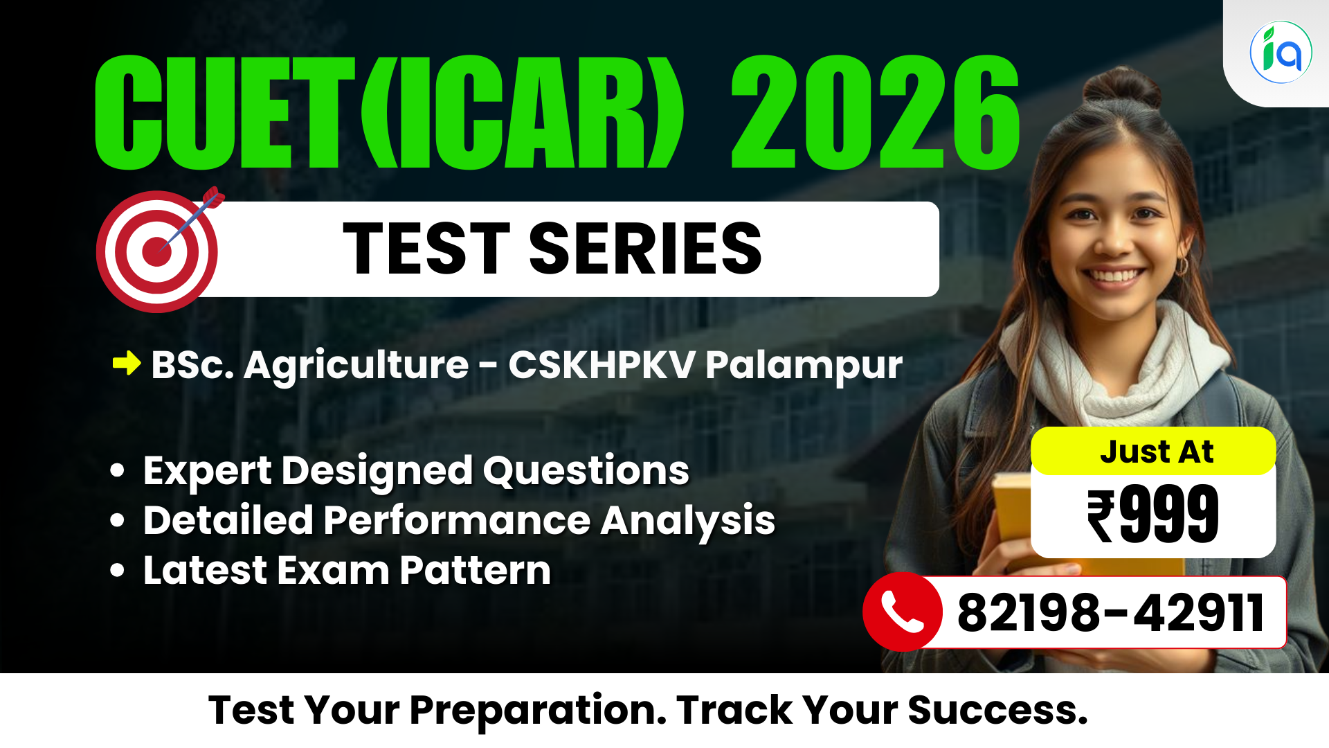 CUET (ICAR) 2026- Test Series