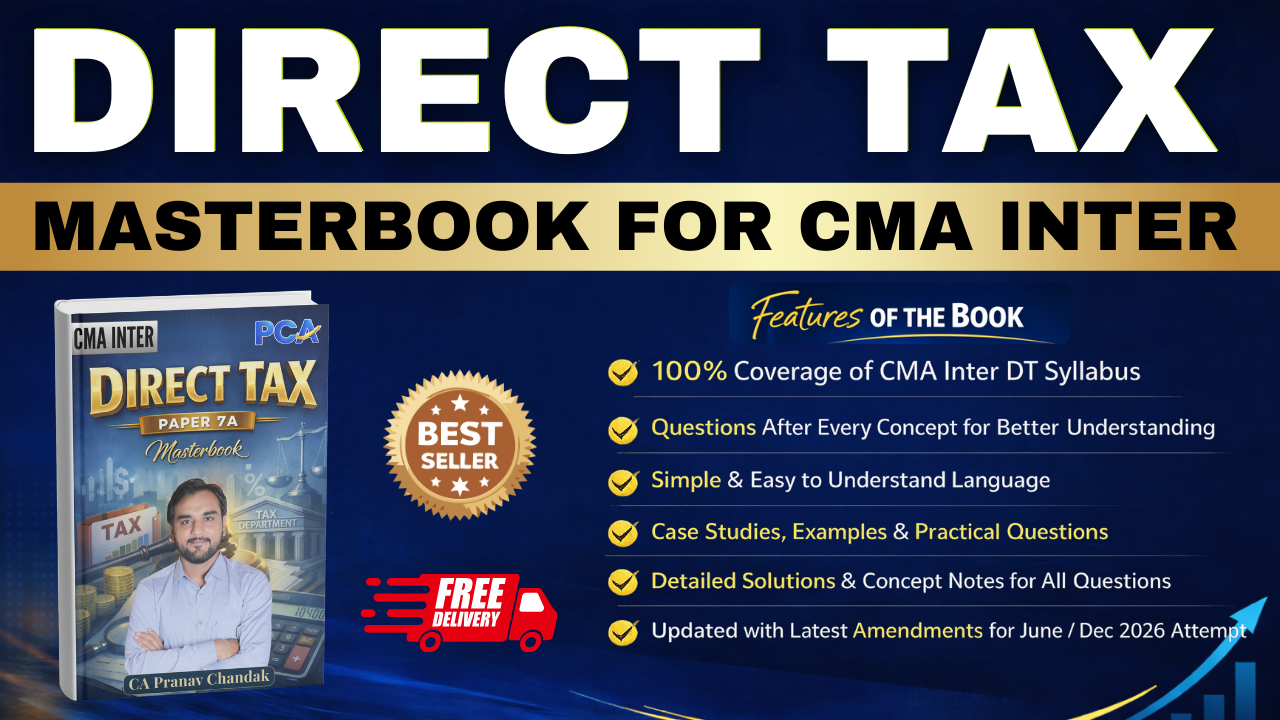 DT Master Book for CMA Inter by CA Pranav Chandak