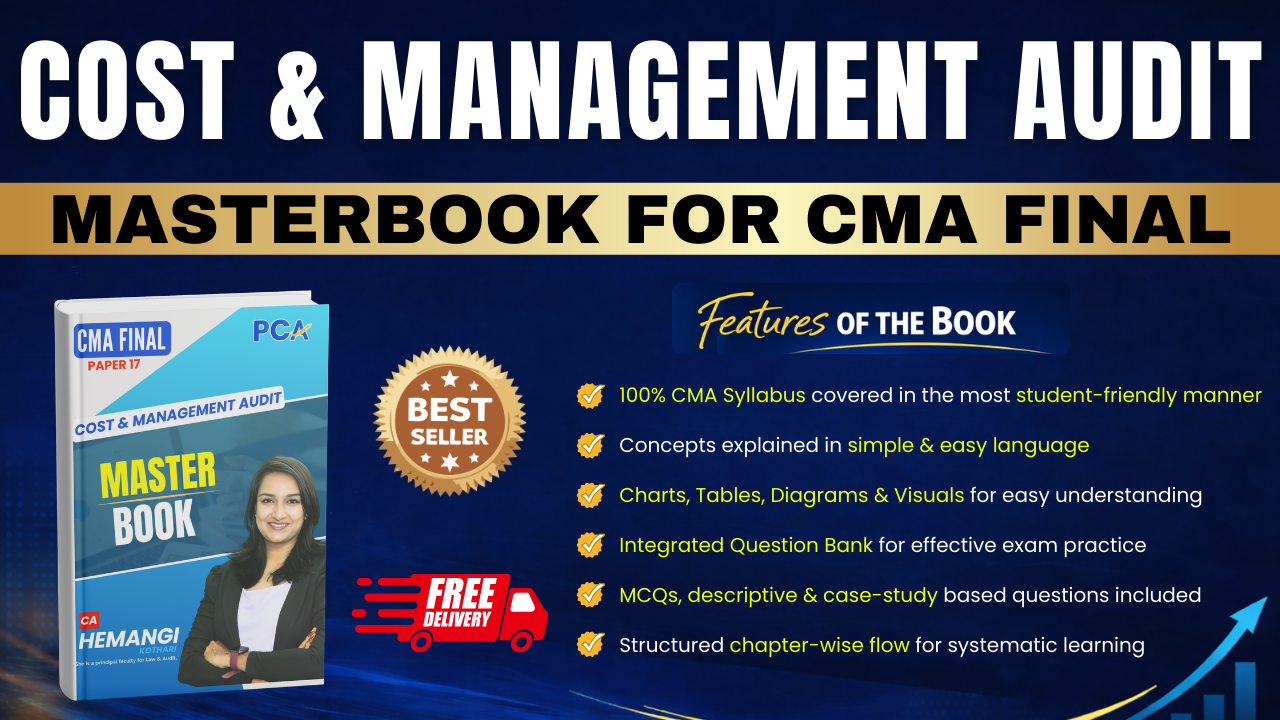 CMAD Master Book | CMA Final by CA Hemangi Kothari