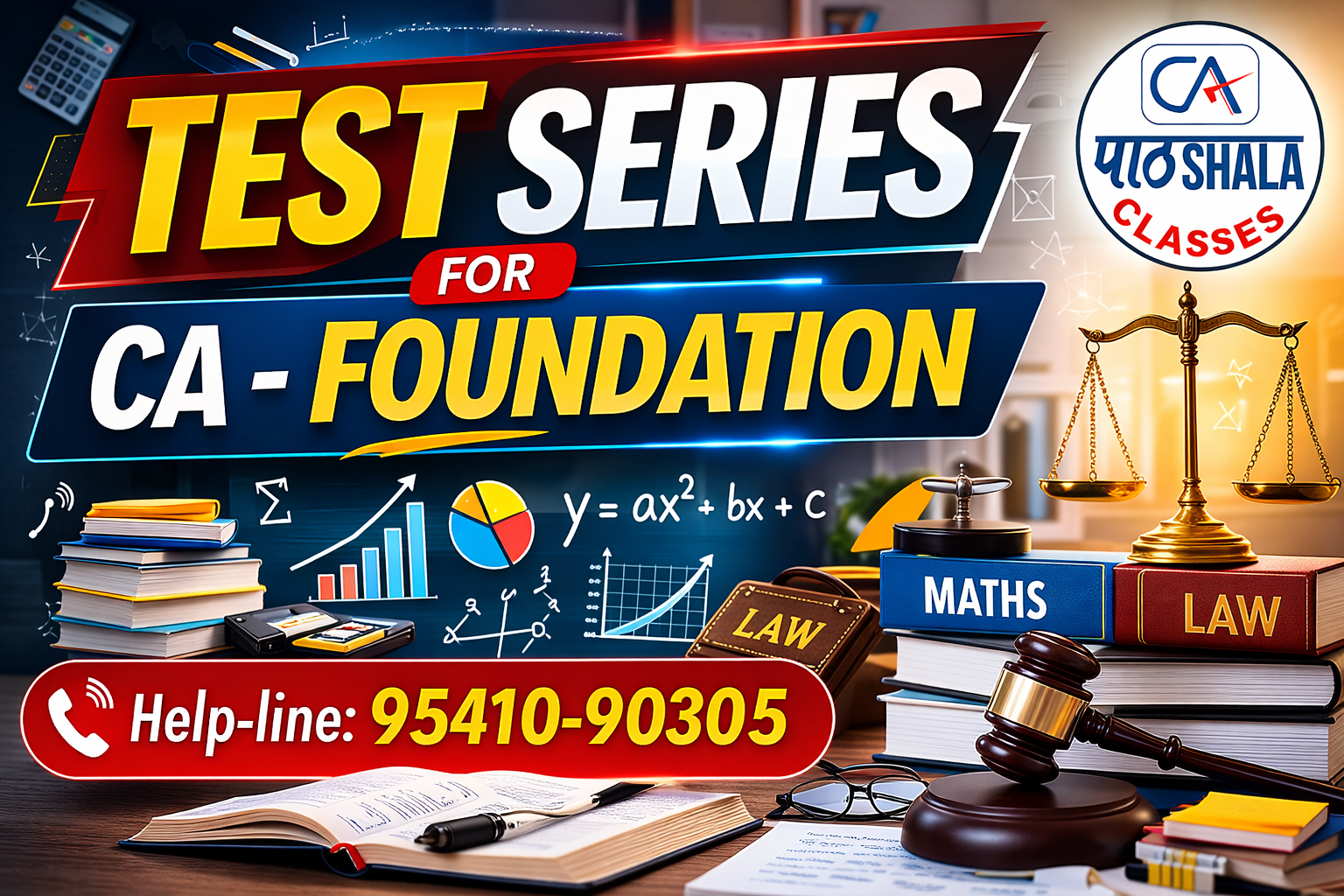 CA FOUNDATION TEST SERIES (CHAPTERWISE + FULL MOCK)