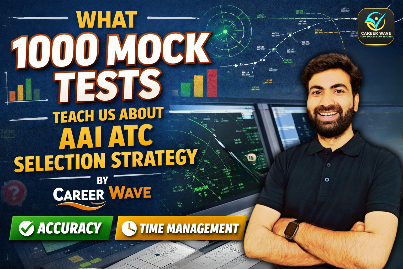 What 1000 Mock Tests Reveal About AAI ATC Selection Strategy | Career Wave Insights