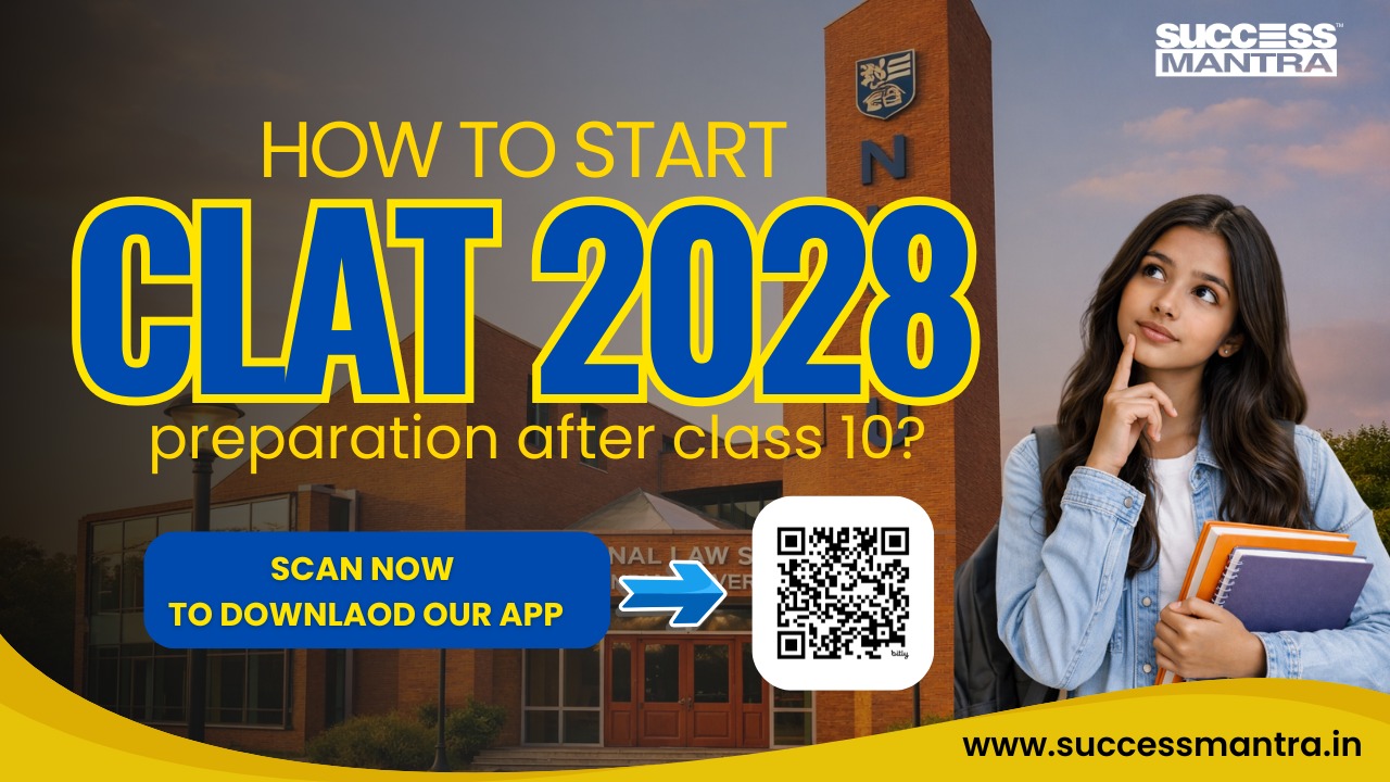 How to Start CLAT 2028 Preparation after Class 10