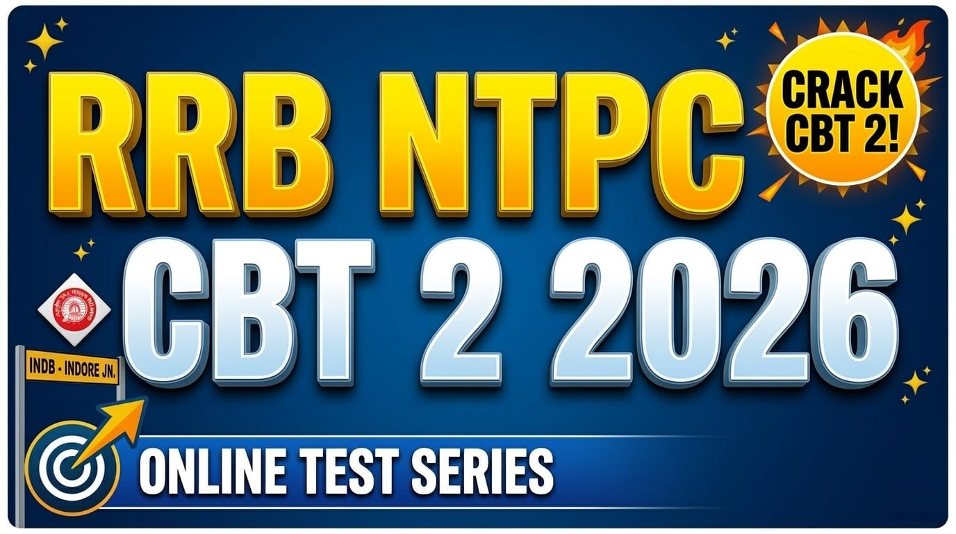 RRB NTPC CBT II Test Series 2026