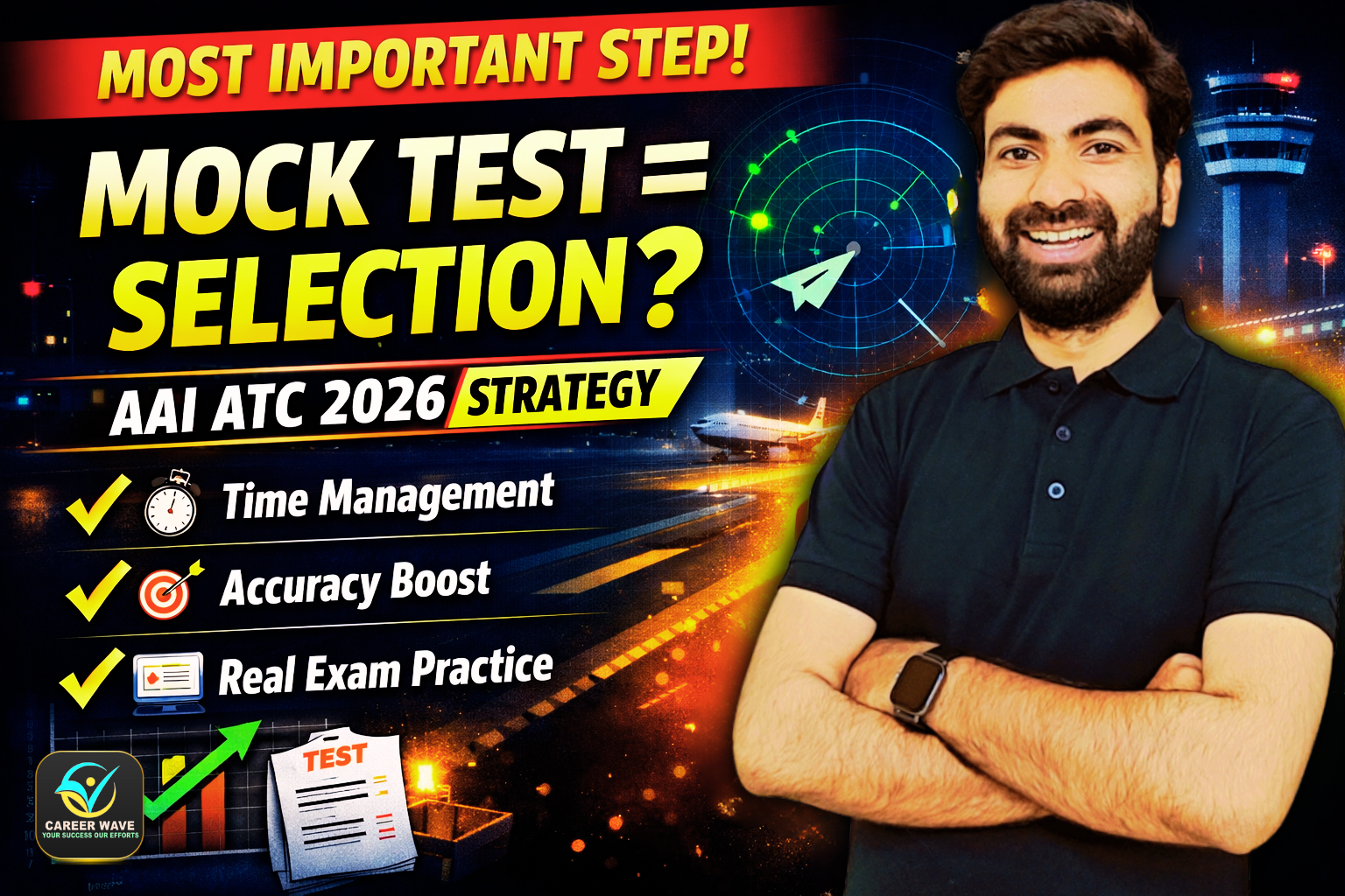 Why Mock Tests Are Important for AAI ATC Exam Preparation (Complete Strategy Guide 2026)