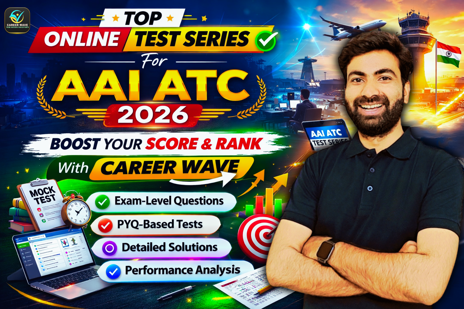Top Online Test Series for AAI ATC 2026 (Boost Your Rank with Smart Practice)