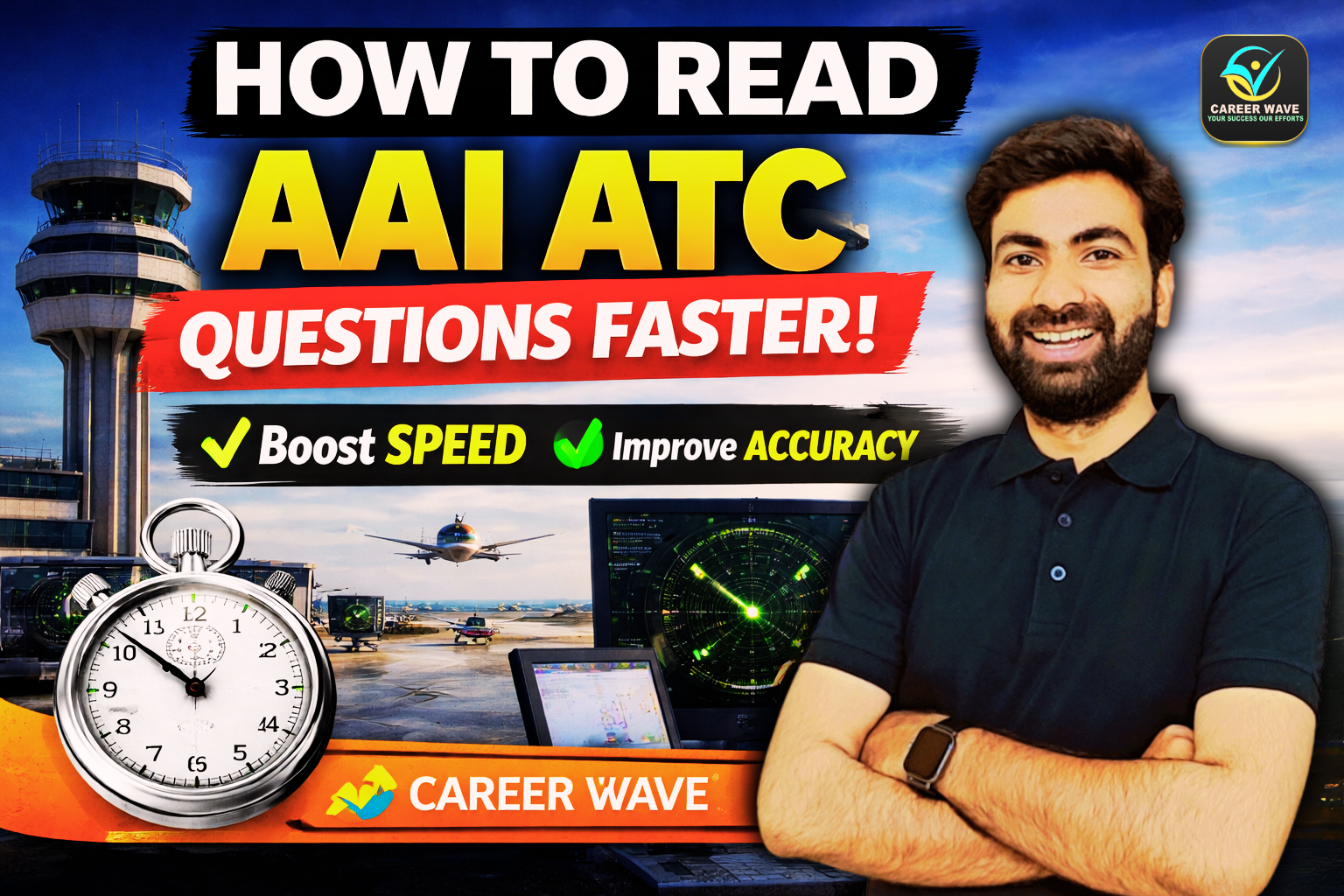 How to Read AAI ATC Questions Faster (Boost Speed & Accuracy Like a Topper)