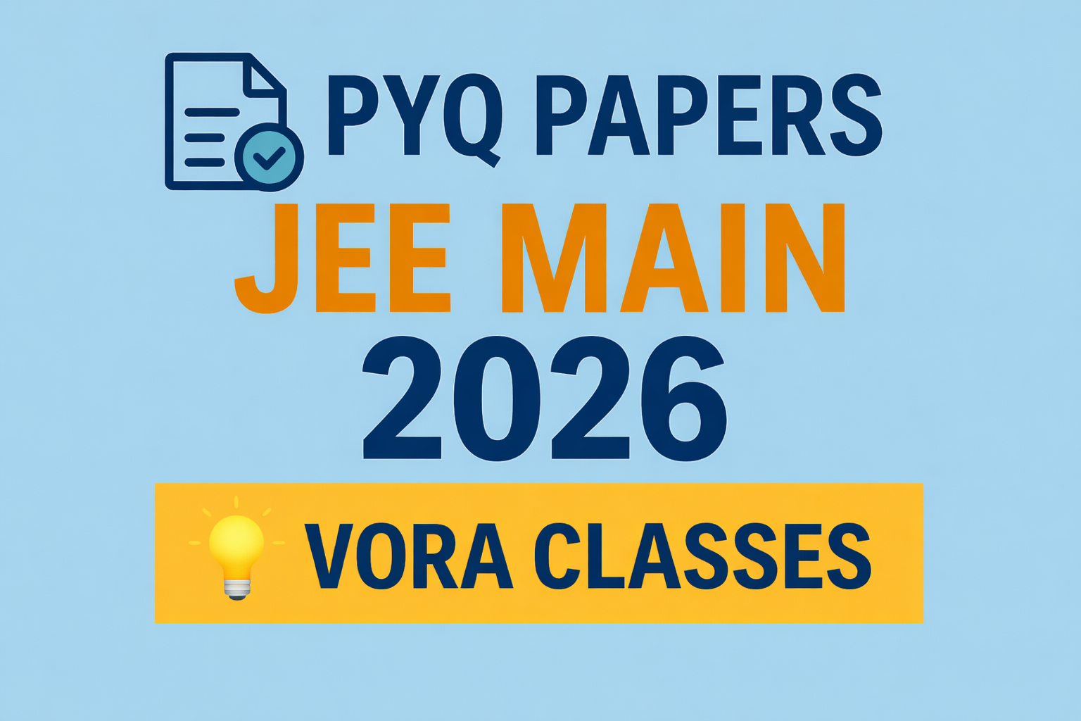 PYQ Papers 2026