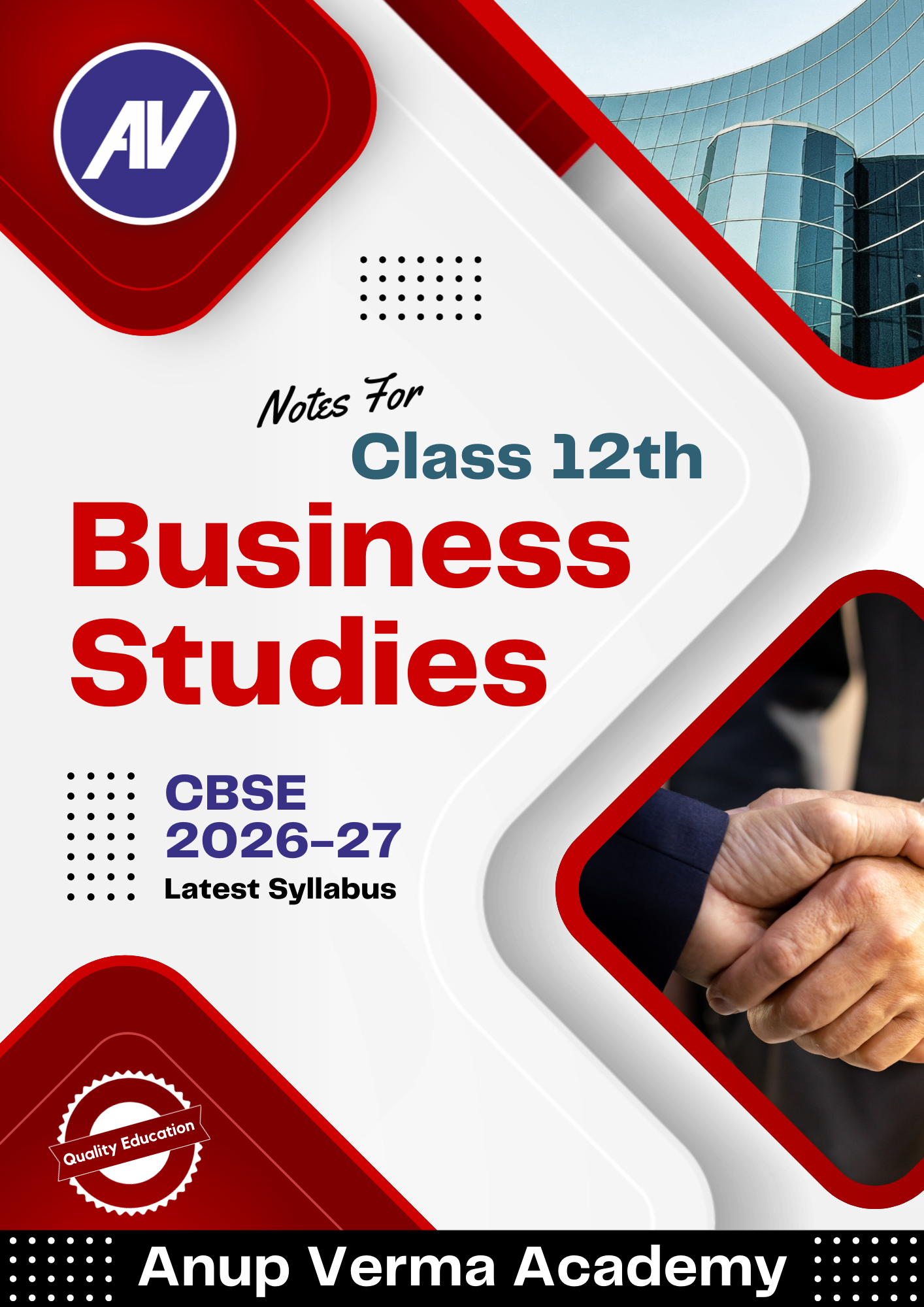 BUSINESS STUDIES CLASS 12th 