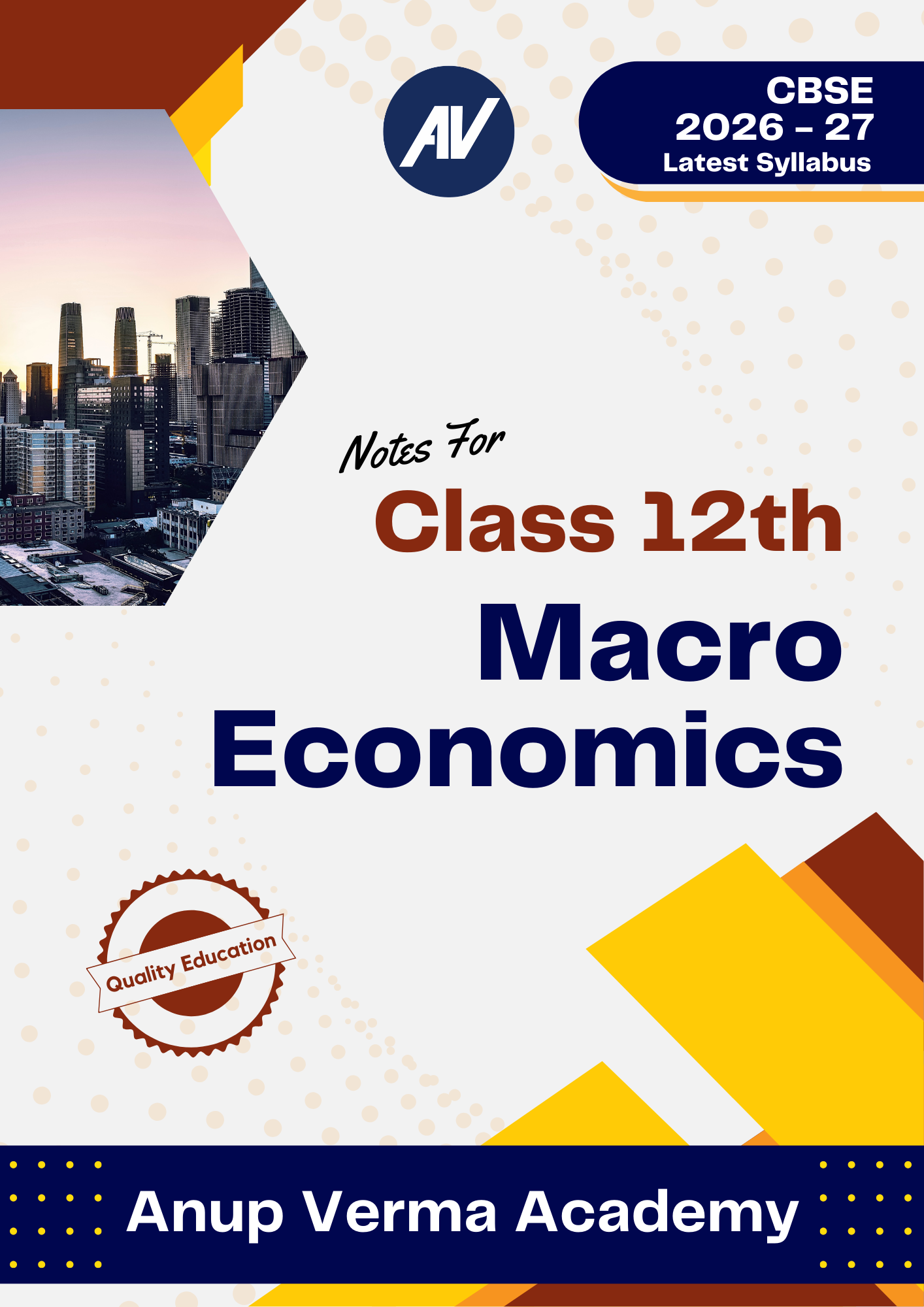 MACRO-ECONOMICS CLASS 12th