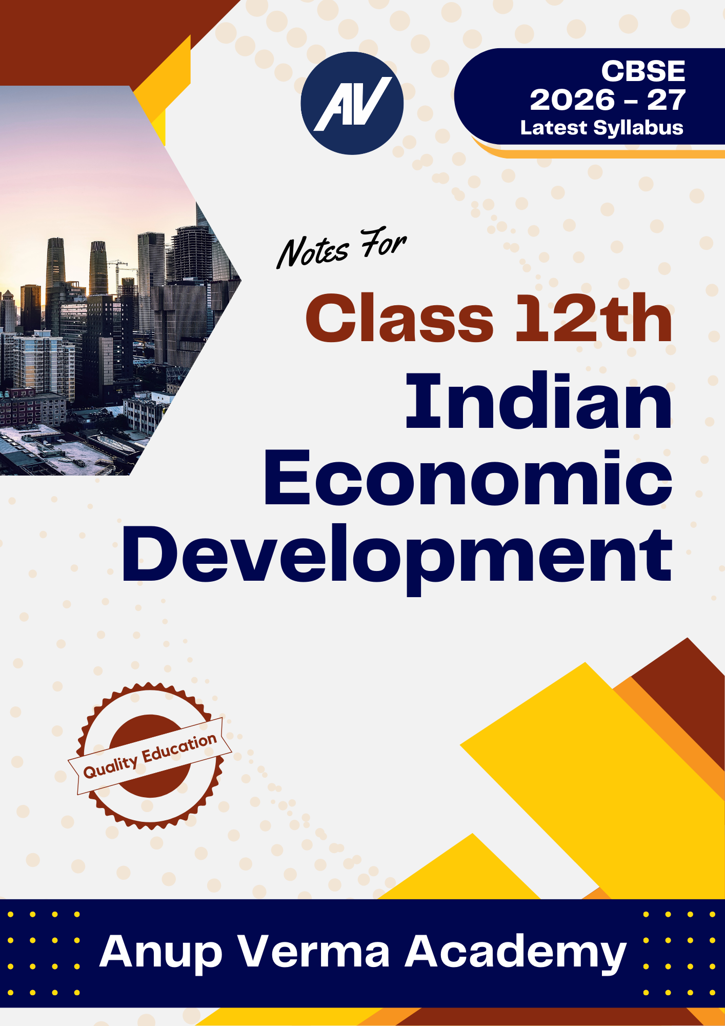 INDIAN ECONOMIC DEVELOPMENT - CLASS 12th