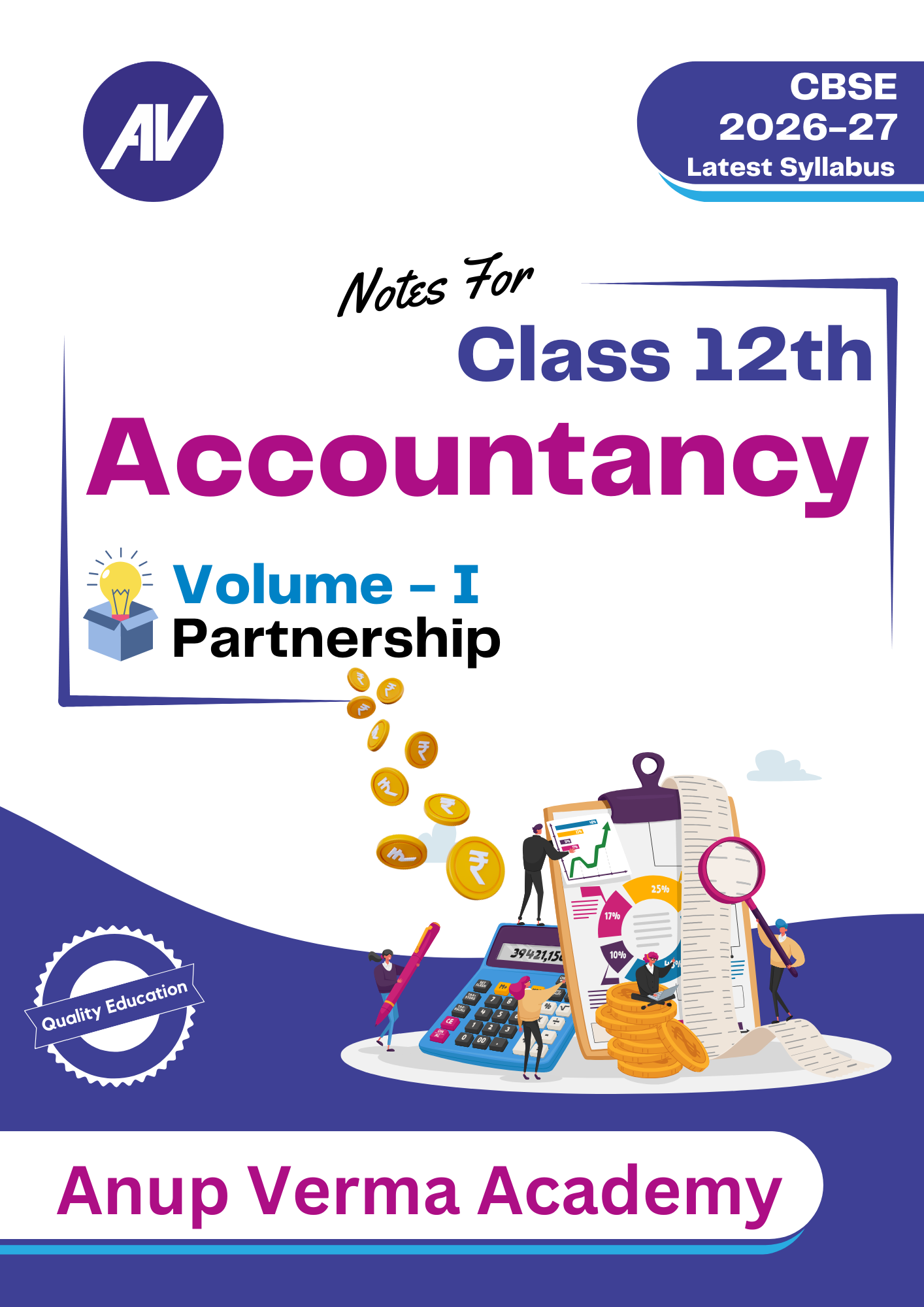 ACCOUNTANCY (VOLUME 1 - PARTNERSHIP) CLASS 12th 