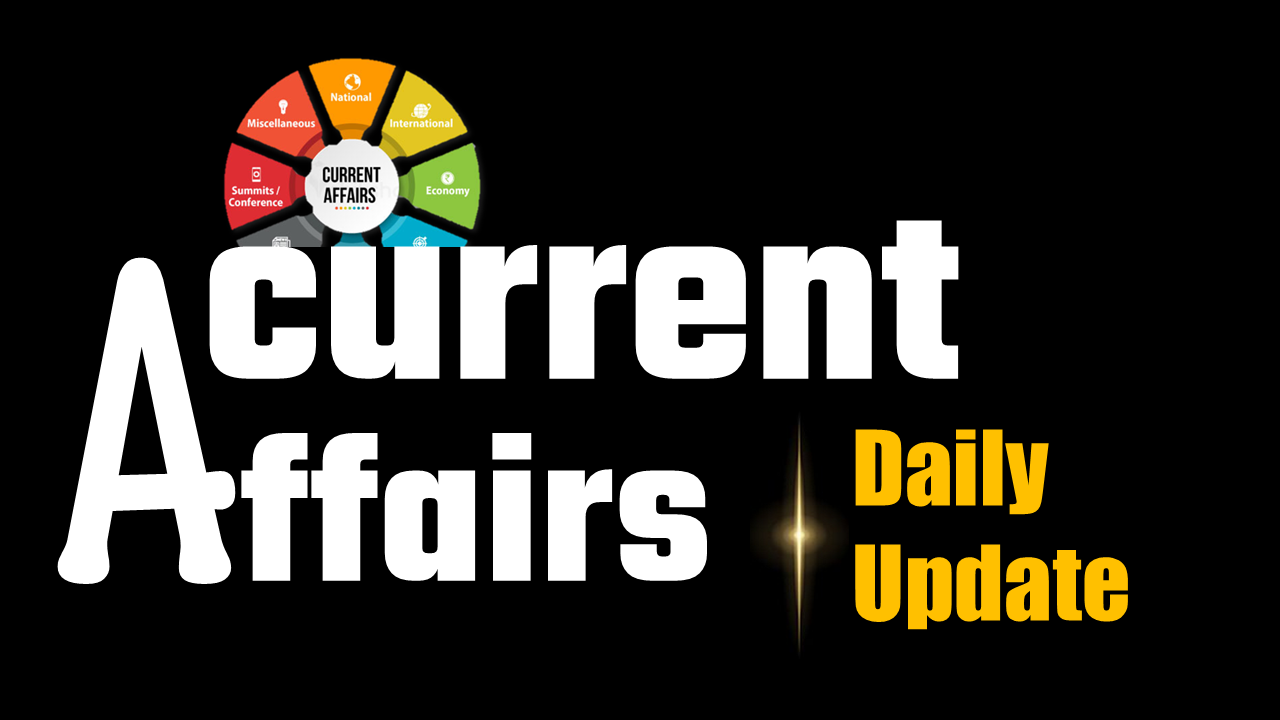 Current Affairs - Daily Test