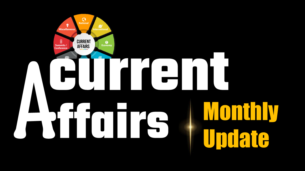 Current Affairs - Monthly Test