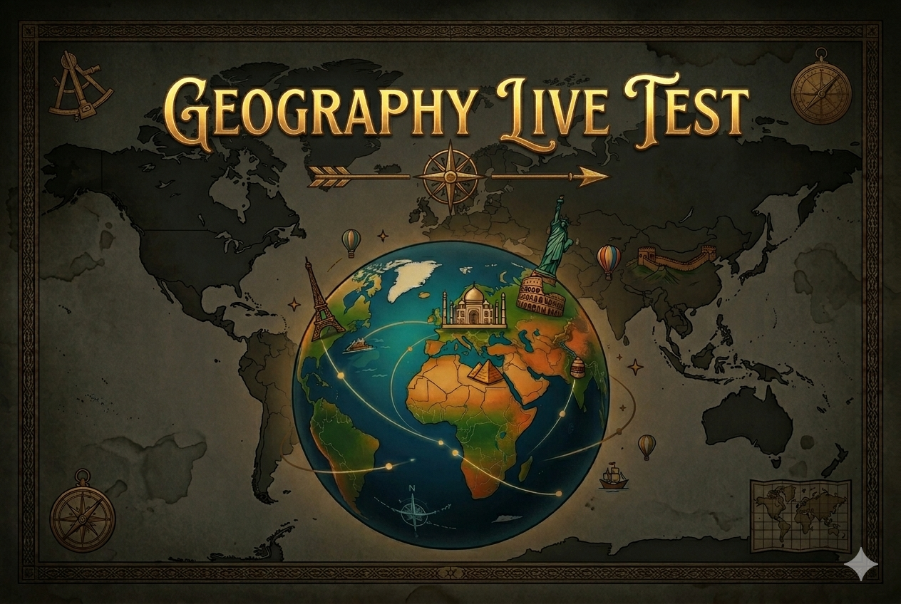 Live Test - Geography(भूगोल)