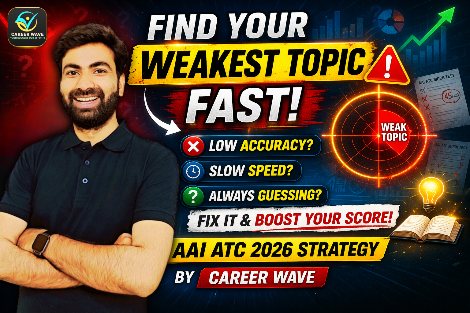 How to Identify Your Weakest Topic in AAI ATC 2026 (Step-by-Step Strategy by Career Wave)