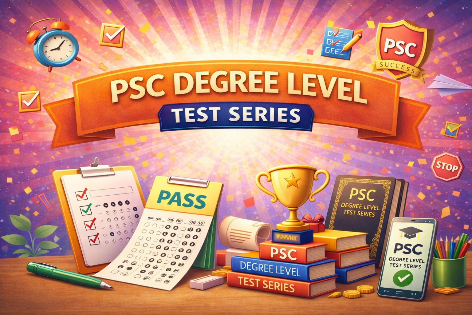 PSC Degree Level Test Series