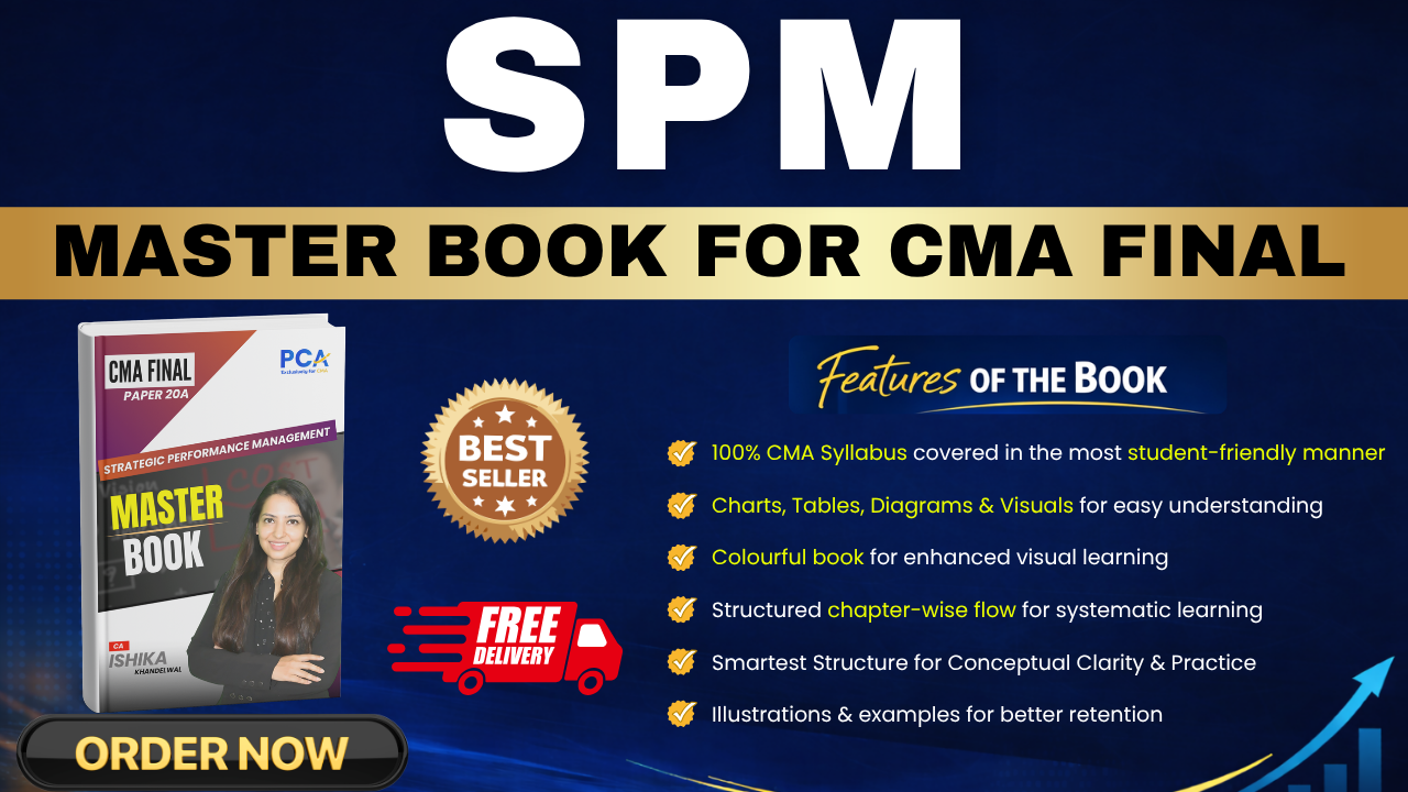 SPM Master Book | CMA Final by CA Ishika Khandelwal