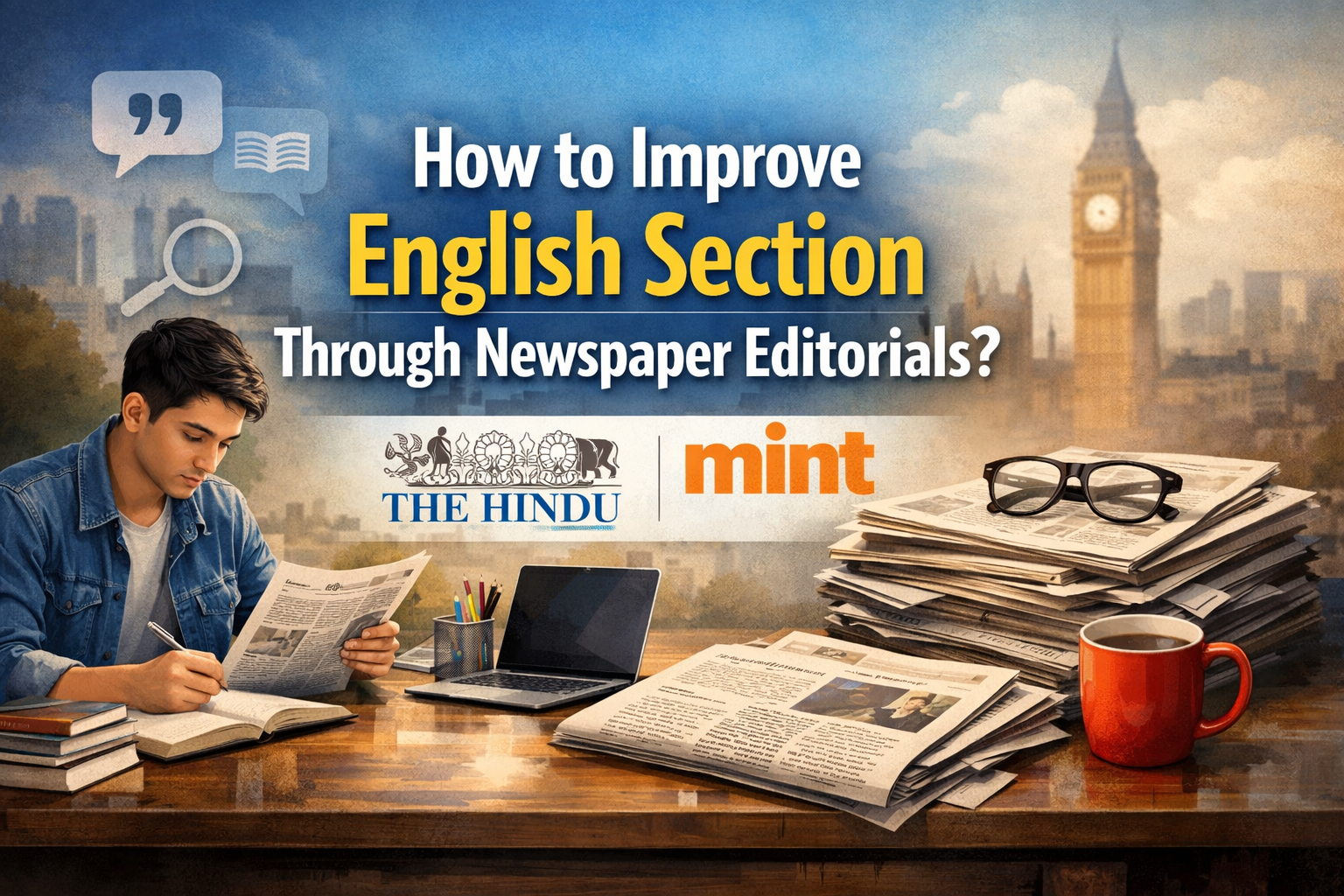 How to Improve English Section Through Newspaper Editorials?