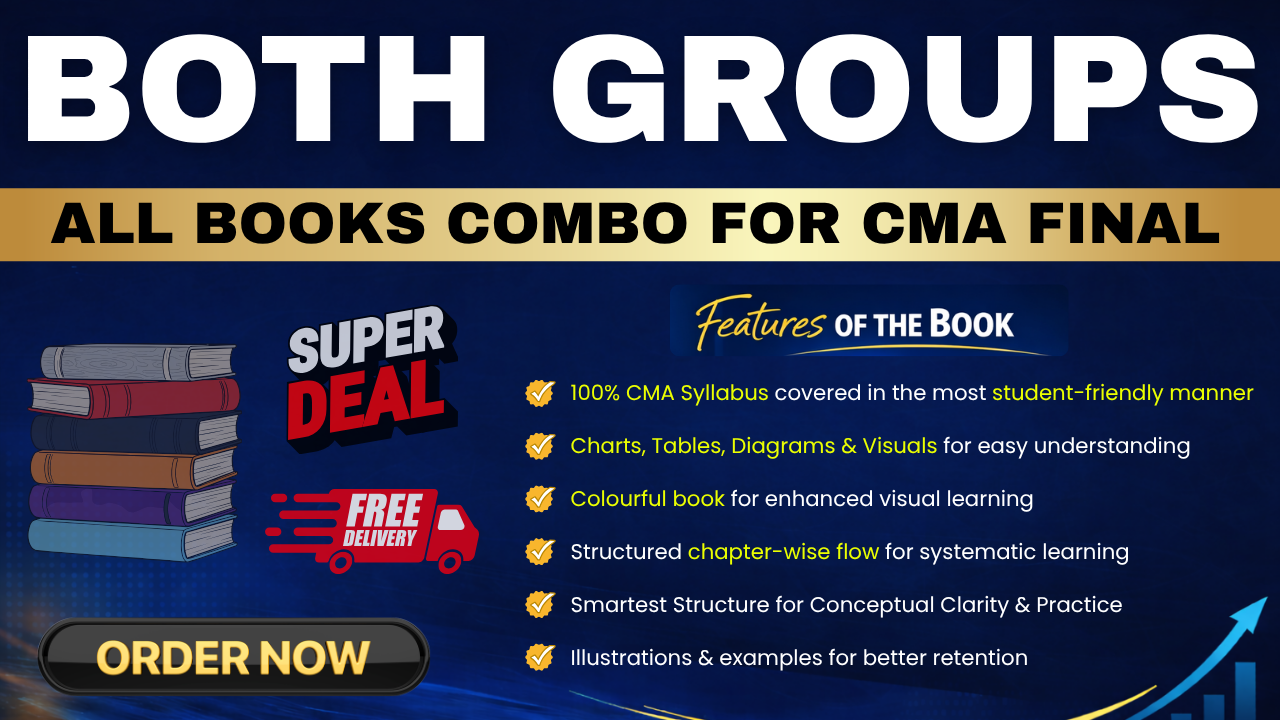 Both Groups - All Subject Books Combo | CMA Final by Pranav Chandak Academy