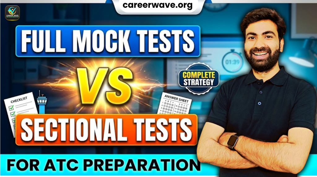Full-Length Mock Tests vs Sectional Tests for ATC Preparation – Complete Strategy by Career Wave