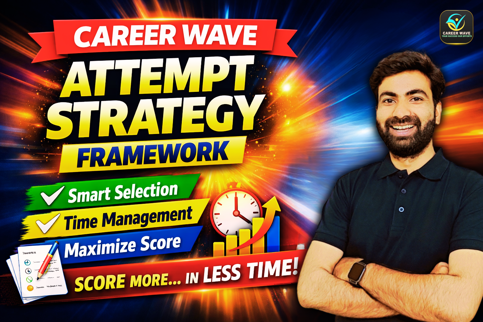 Career Wave Attempt Strategy Framework – Smart Way to Attempt Exams & Maximize Score