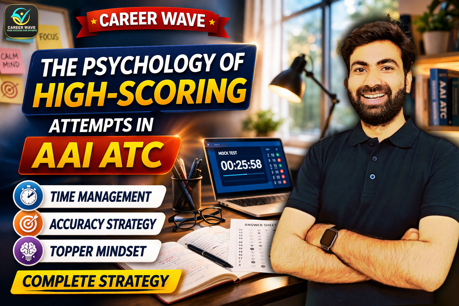 The Psychology of High-Scoring Attempts in AAI ATC – Complete Strategy by Career Wave