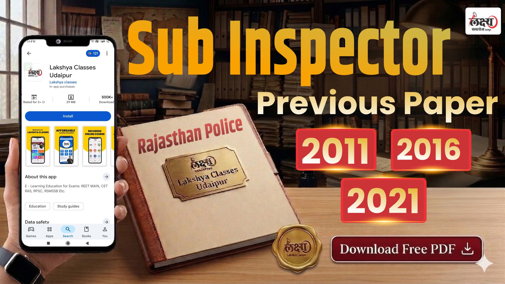 Rajasthan Police Sub Inspector Previous Year Paper