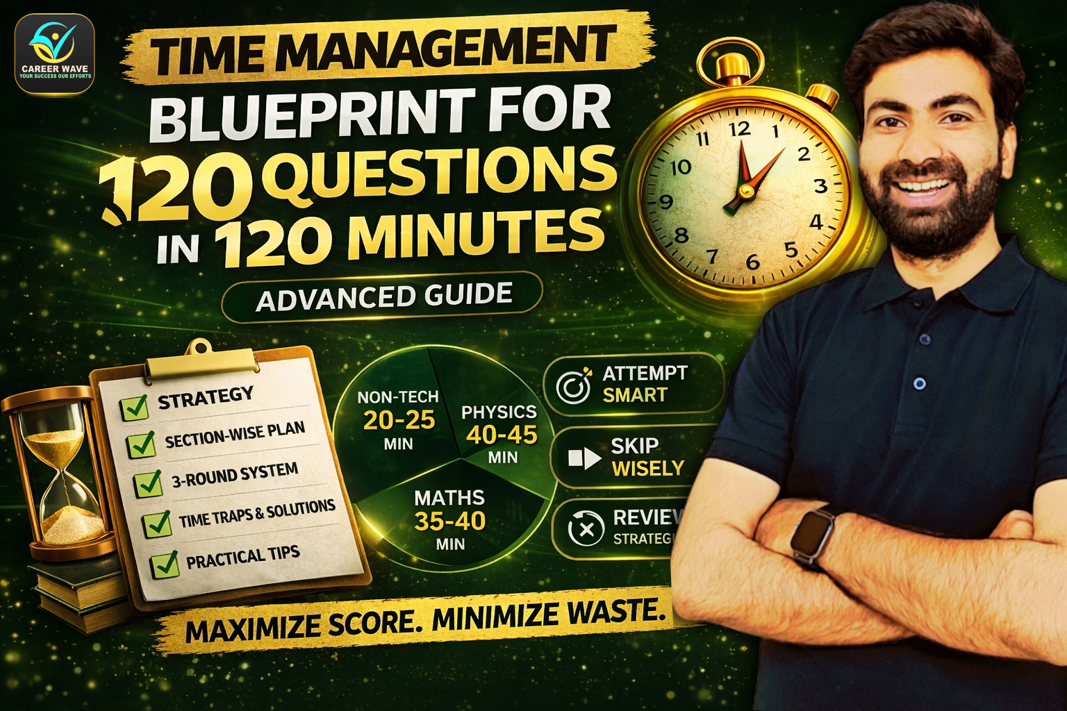 Time Management Blueprint for 120 Questions in 120 Minutes (AAI ATC Strategy Guide)