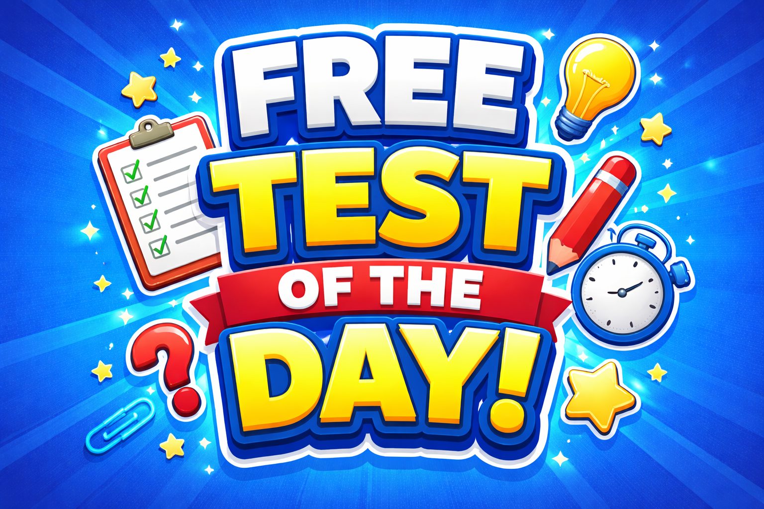 Free test of the day