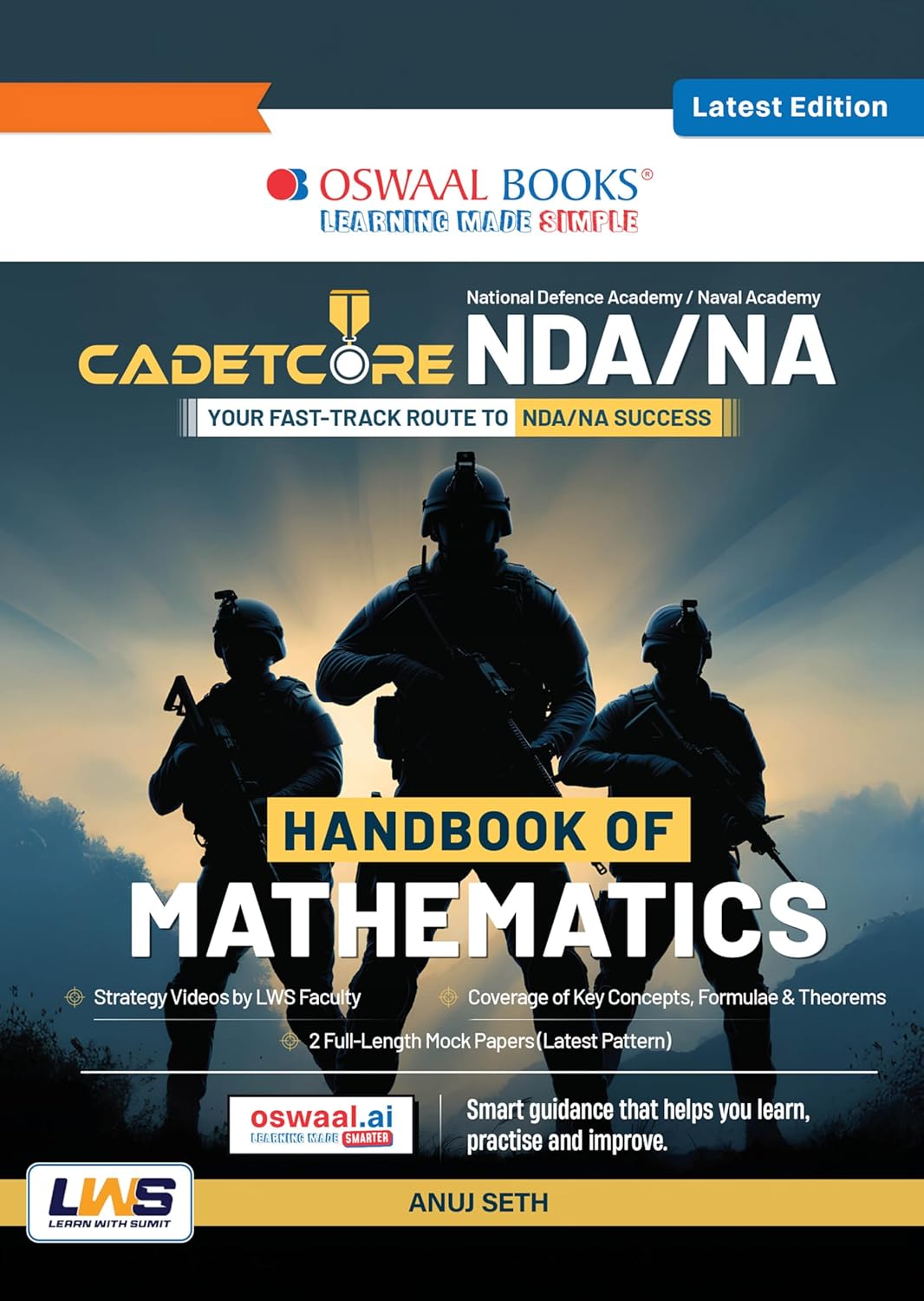CadetCore NDA NA Your Fast-Track Route to NDA NA Success Handbook of Mathematics