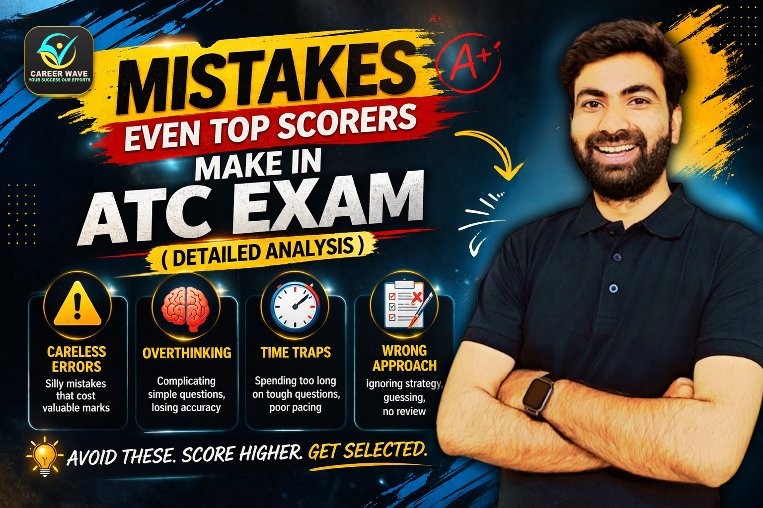 Mistakes Even Top Scorers Make in AAI ATC Exam (And How to Avoid Them)