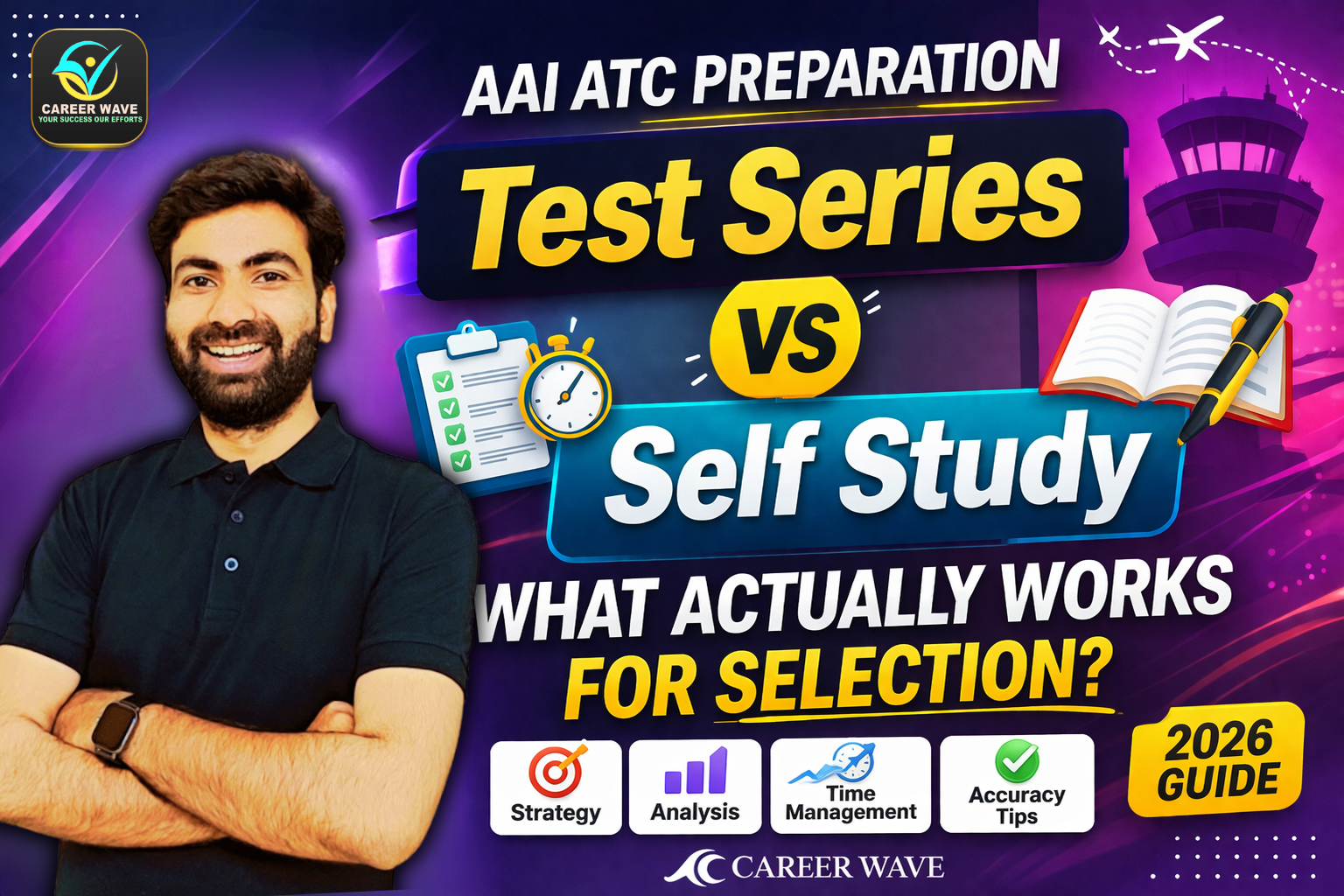 Test Series vs Self Study in AAI ATC: What Actually Works for Selection?